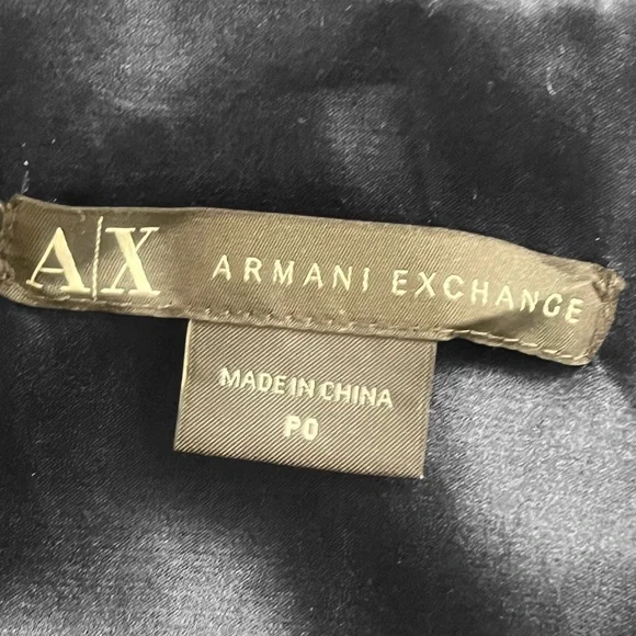 Armani Exchange Silk Tuxedo Rompers - Picture 6 of 8